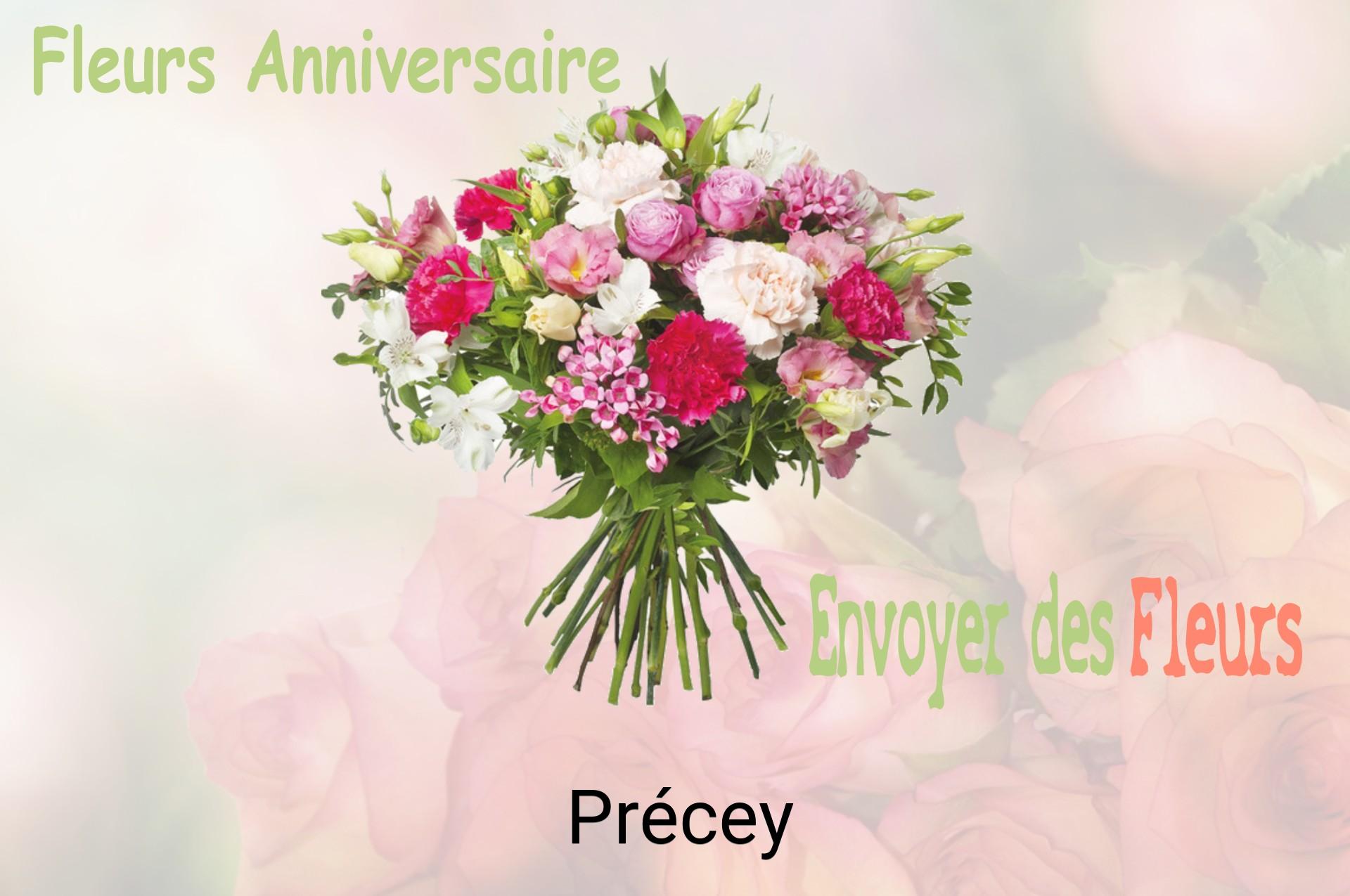 Bouquet de fleurs d’anniversaire livré à Précey